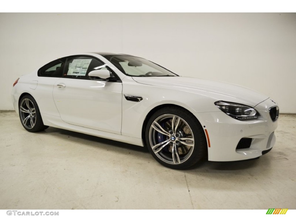 2013 M6 Coupe - Alpine White / Black photo #2