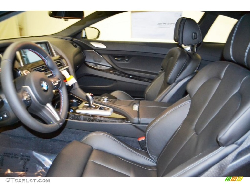 Black Interior 2013 BMW M6 Coupe Photo #77125461