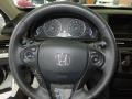 Ivory 2013 Honda Crosstour EX-L V-6 Steering Wheel