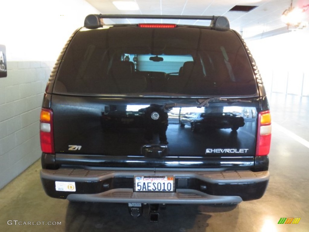 2003 Suburban 1500 Z71 4x4 - Black / Gray/Dark Charcoal photo #4