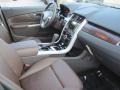 Sienna/Charcoal Black 2013 Ford Edge Limited AWD Interior Color