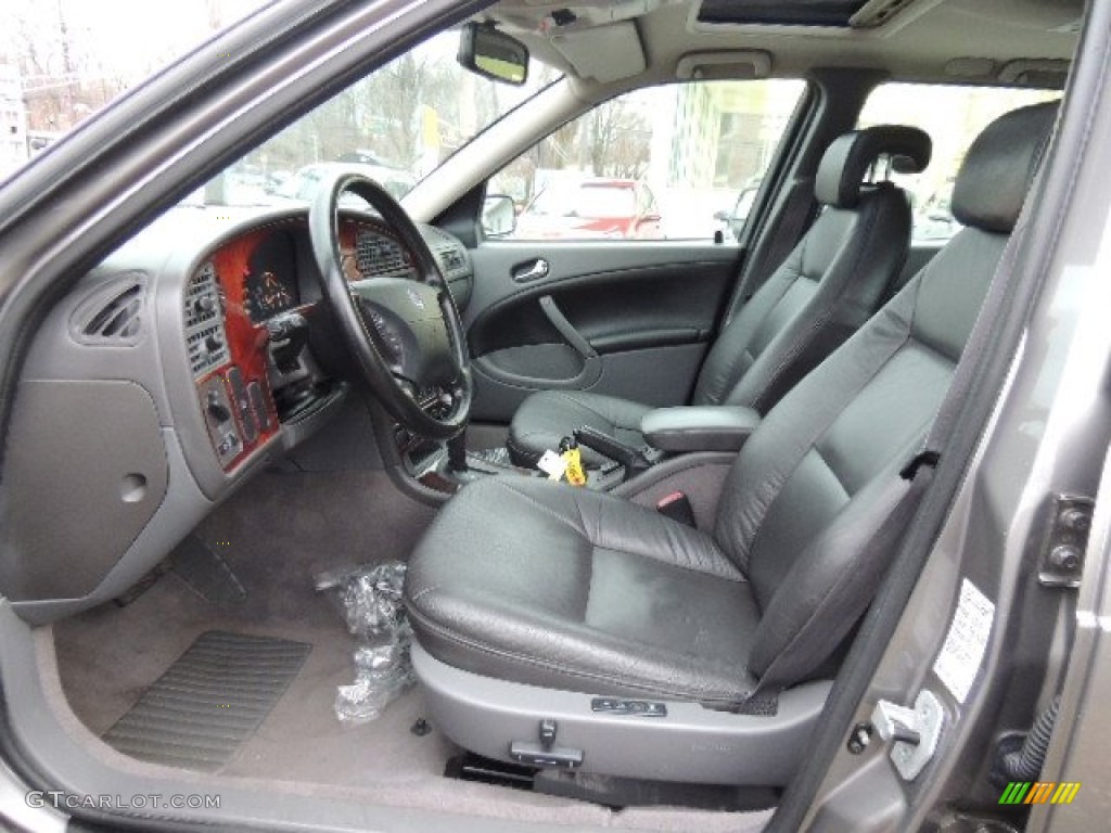 Medium Gray Interior 2001 Saab 9-5 SE Wagon Photo #77126959