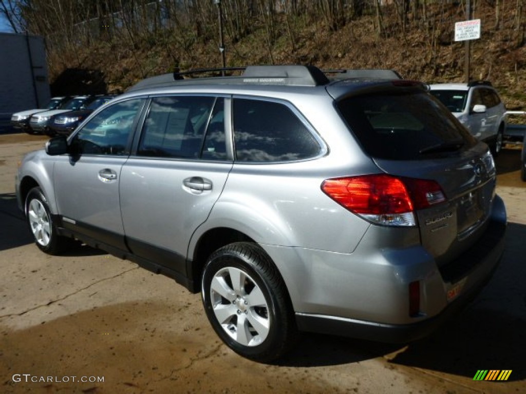 Steel Silver Metallic 2011 Subaru Outback 2.5i Premium Wagon Exterior Photo #77127475