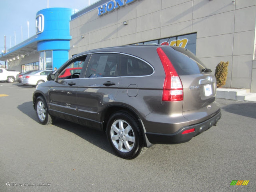 2009 CR-V EX 4WD - Urban Titanium Metallic / Black photo #6