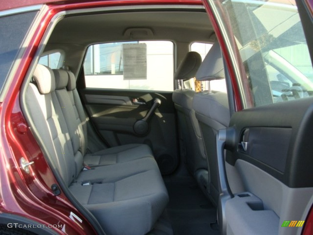2009 CR-V LX 4WD - Tango Red Pearl / Gray photo #13
