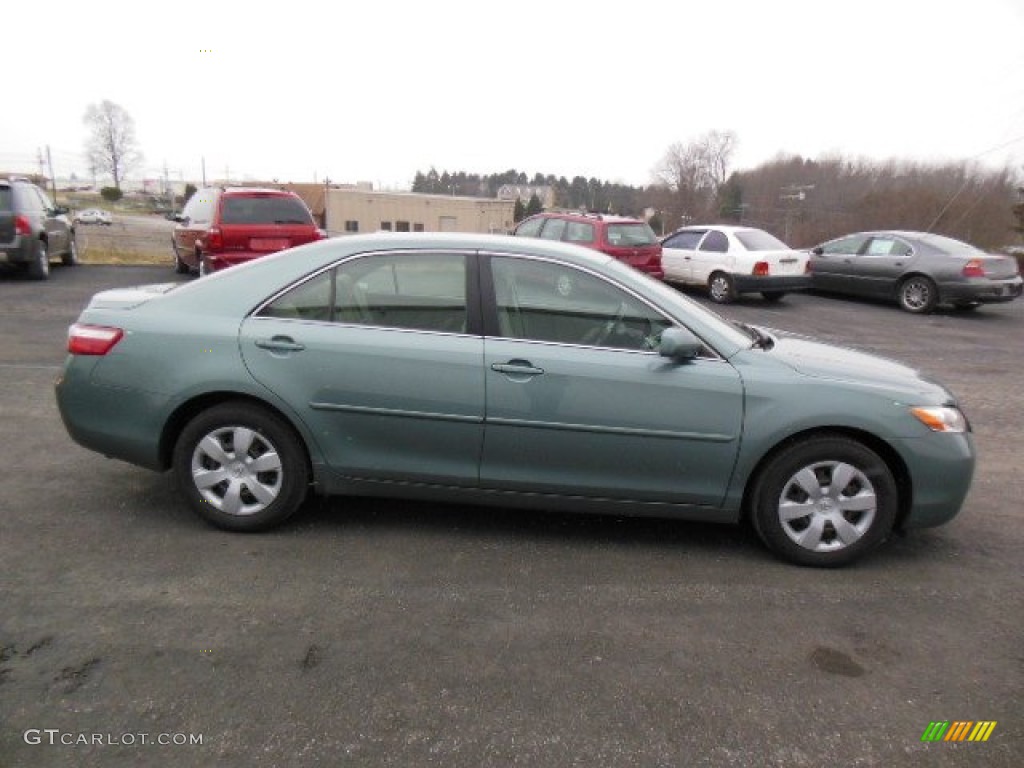 Aloe Green Metallic 2007 Toyota Camry LE Exterior Photo #77128205
