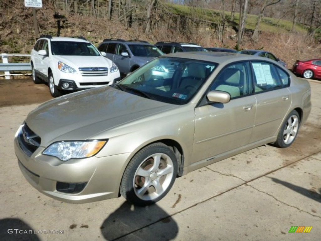Harvest Gold Metallic 2008 Subaru Legacy 2.5i Sedan Exterior Photo #77128400