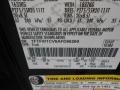 UH: Tuxedo Black 2010 Ford F150 Lariat SuperCrew Color Code