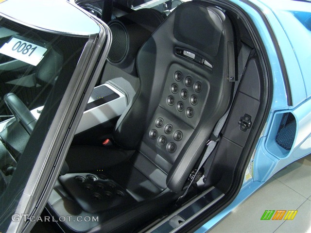 Ebony Black Interior 2006 Ford GT Heritage Photo #77130