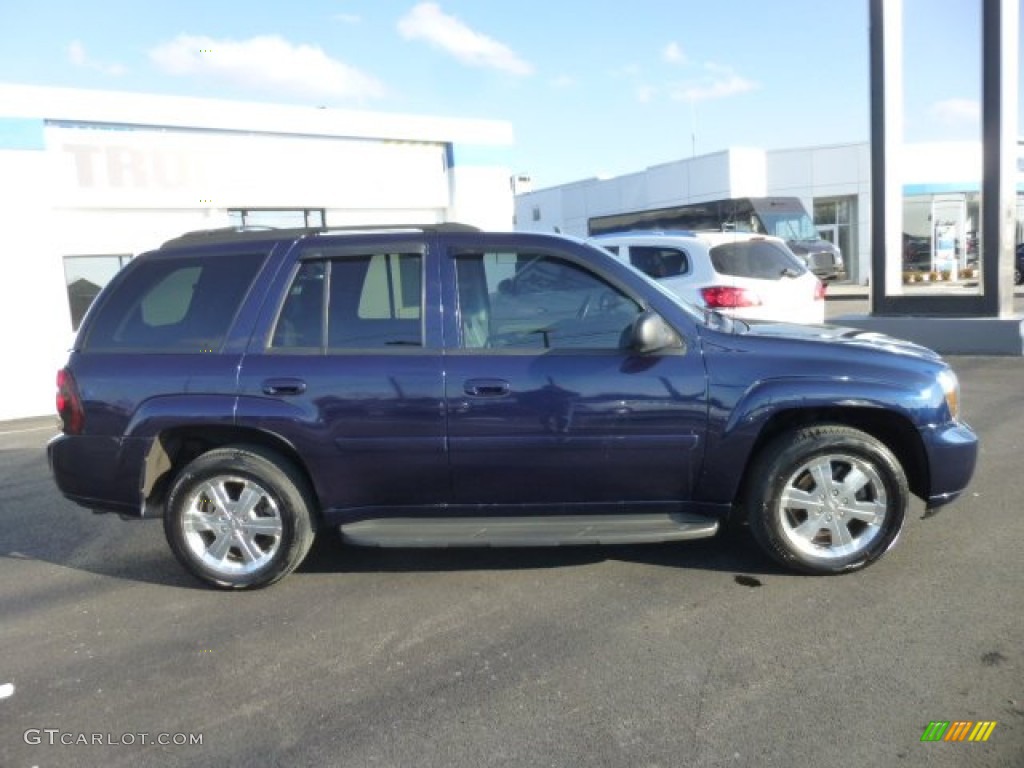 2006 TrailBlazer LT 4x4 - Superior Blue Metallic / Light Gray photo #8