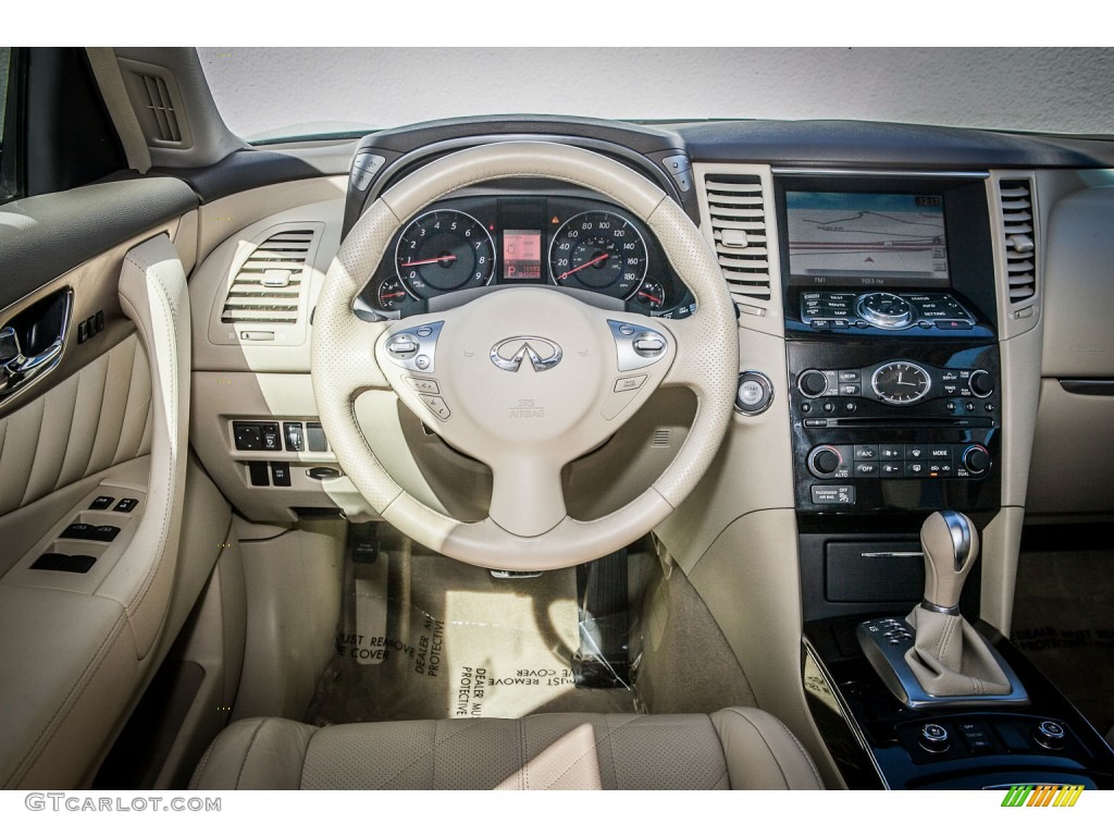 2011 Infiniti FX 35 Wheat Dashboard Photo #77129429