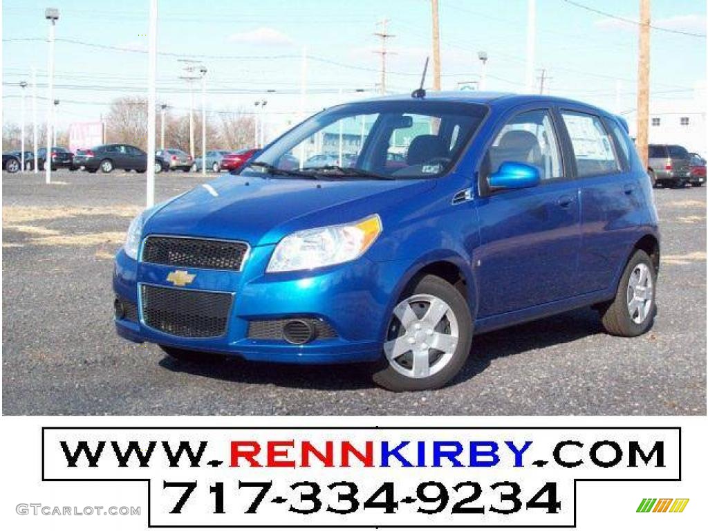 2009 Aveo Aveo5 LT - Bright Blue / Charcoal photo #10