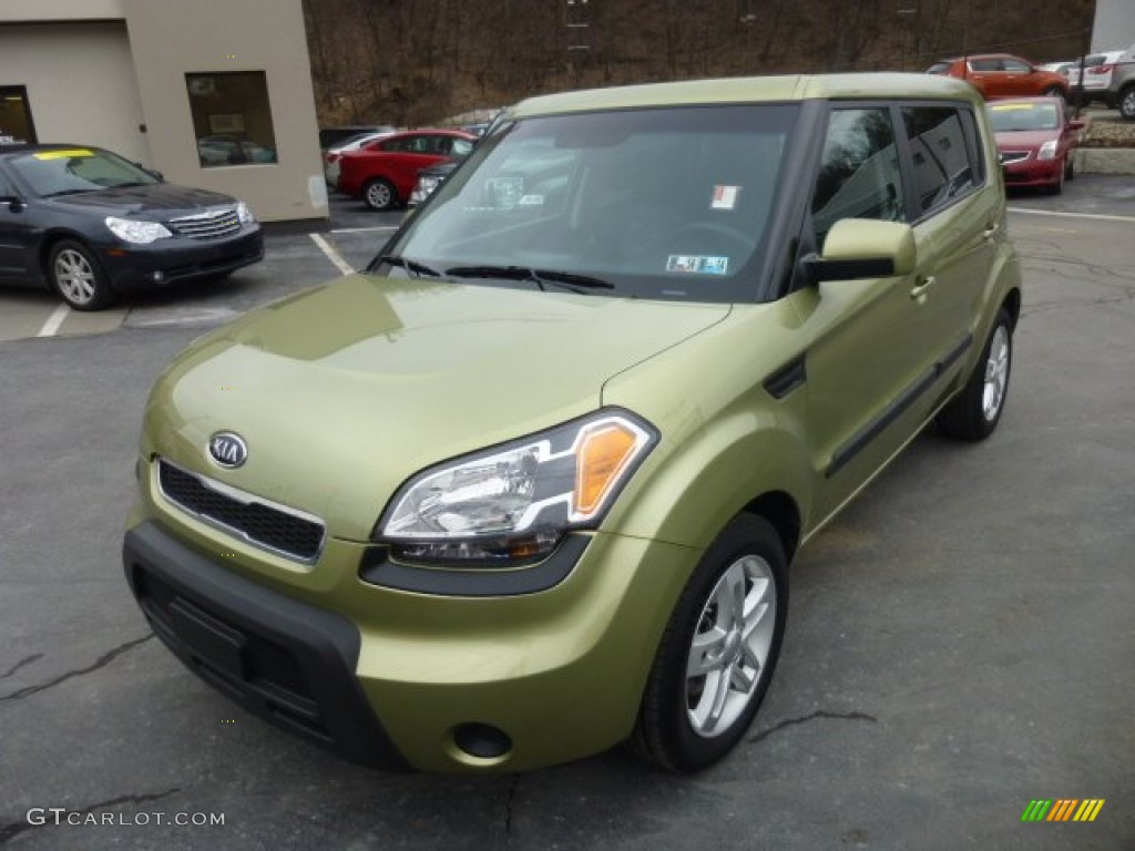 Alien Green 2011 Kia Soul + Exterior Photo #77129729