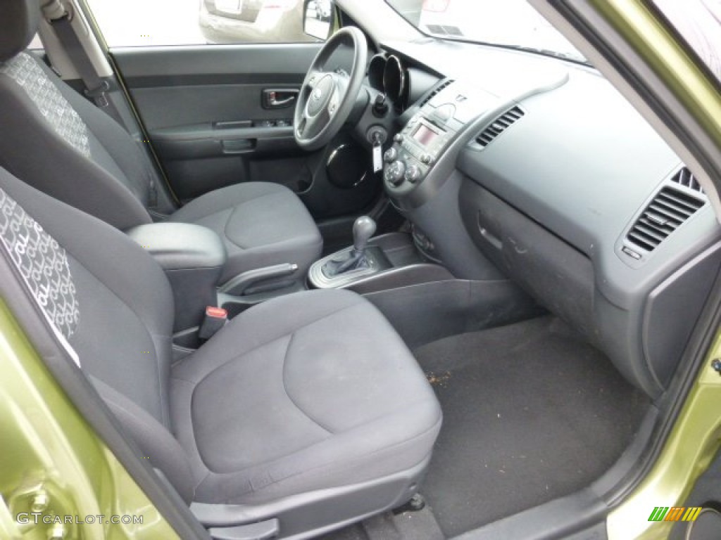 Black Soul Logo Cloth Interior 2011 Kia Soul + Photo #77129860