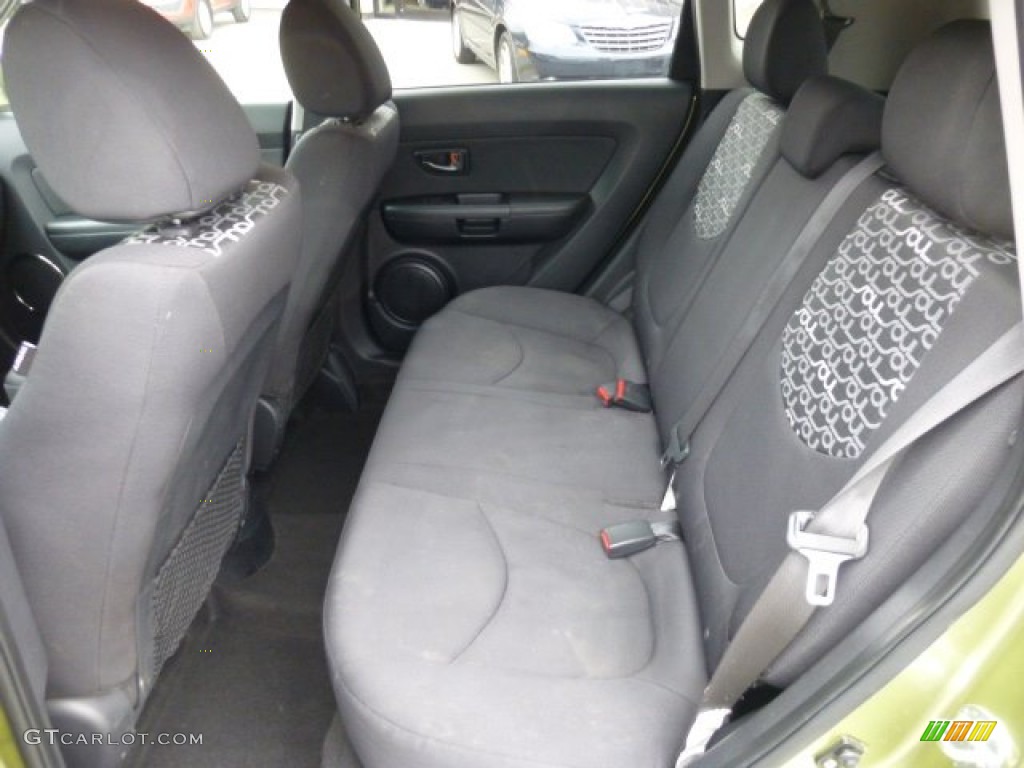 Black Soul Logo Cloth Interior 2011 Kia Soul + Photo #77129927