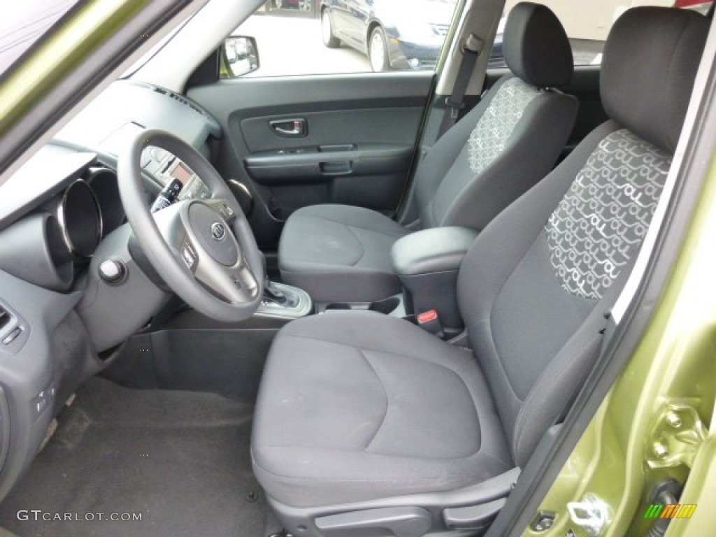 Black Soul Logo Cloth Interior 2011 Kia Soul + Photo #77129957