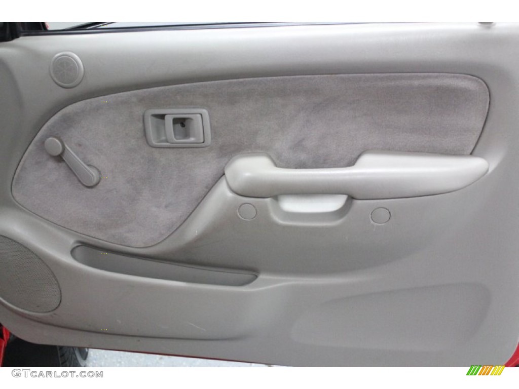 2004 Toyota Tacoma SR5 Xtracab 4x4 Charcoal Door Panel Photo #77129961