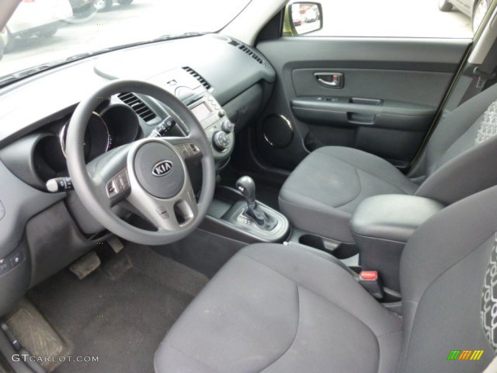 Black Soul Logo Cloth Interior 2011 Kia Soul + Photo #77129977