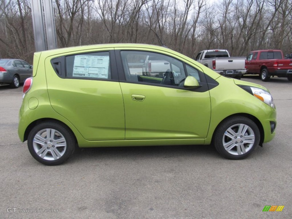 Jalapeno (Green) 2013 Chevrolet Spark LS Exterior Photo #77129990