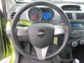 Green/Green 2013 Chevrolet Spark LS Steering Wheel