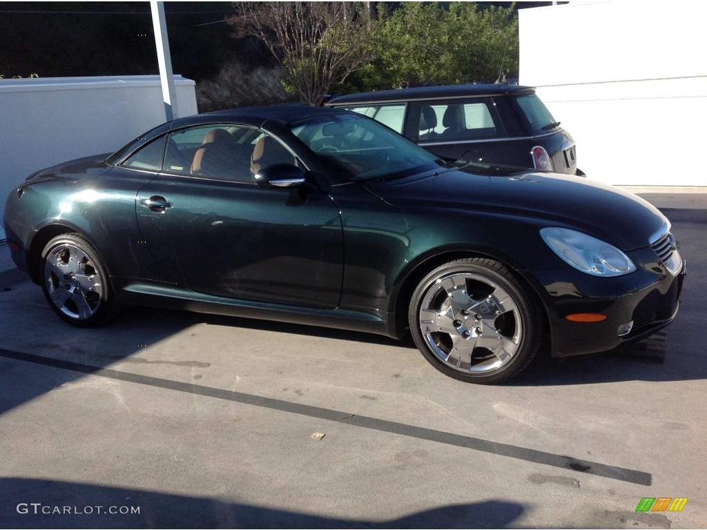 Midnight Pine Green Pearl 2004 Lexus SC 430 Exterior Photo #77130984