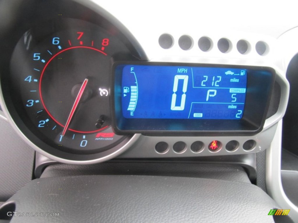 2013 Chevrolet Sonic RS Hatch Gauges Photo #77131035