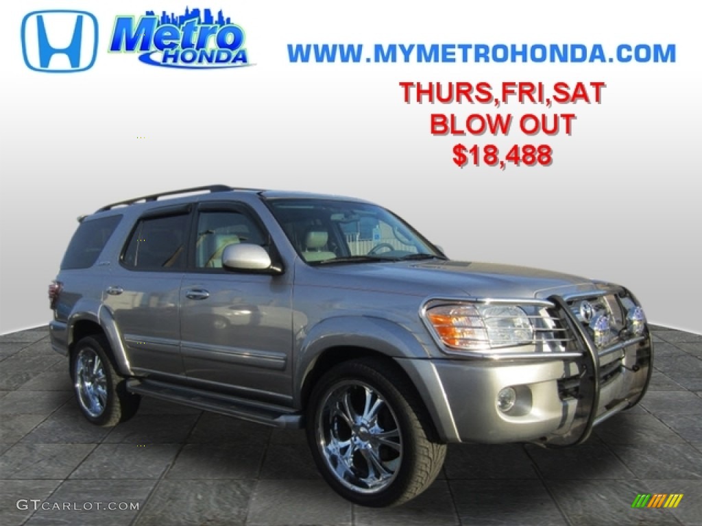 2006 Sequoia Limited 4WD - Silver Sky Metallic / Light Charcoal photo #1