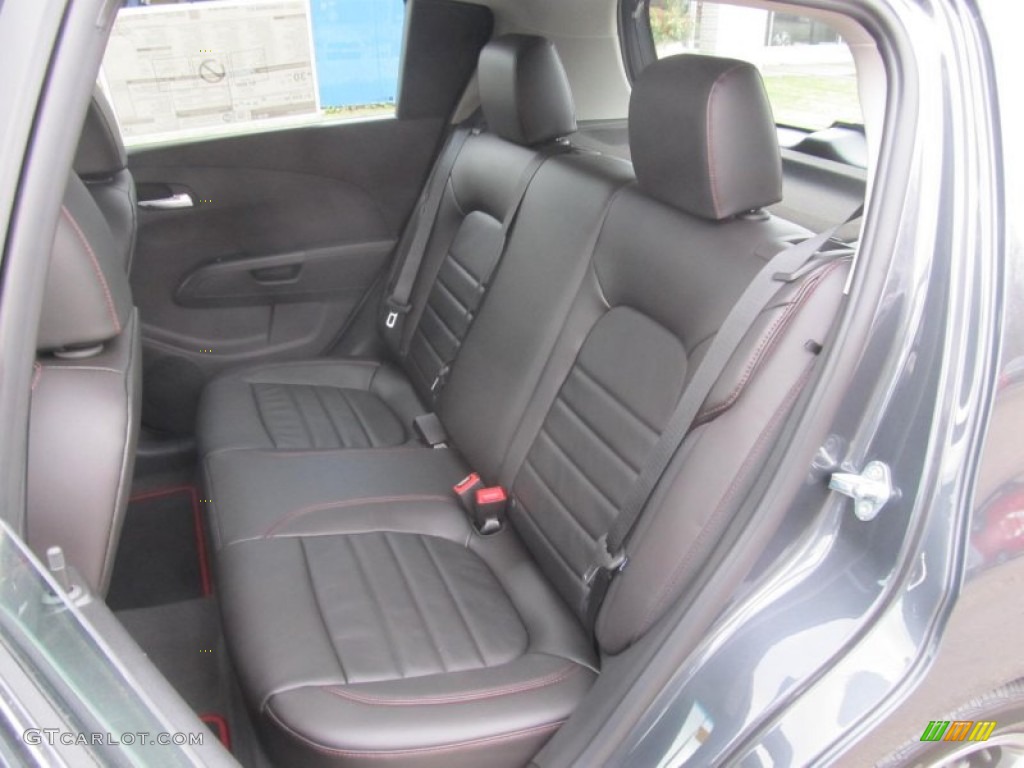 2013 Chevrolet Sonic RS Hatch Rear Seat Photo #77131289