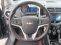 RS Jet Black Leather/Microfiber Steering Wheel Photo for 2013 Chevrolet Sonic #77131304