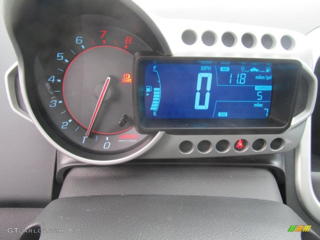 2013 Chevrolet Sonic RS Hatch Gauges Photo #77131361