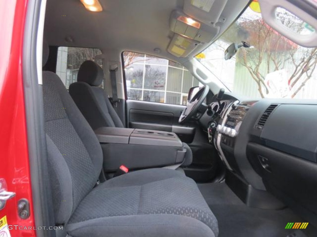 2011 Tundra Double Cab - Barcelona Red Metallic / Black photo #21