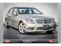 2010 Pearl Beige Metallic Mercedes-Benz C 300 Luxury  photo #1