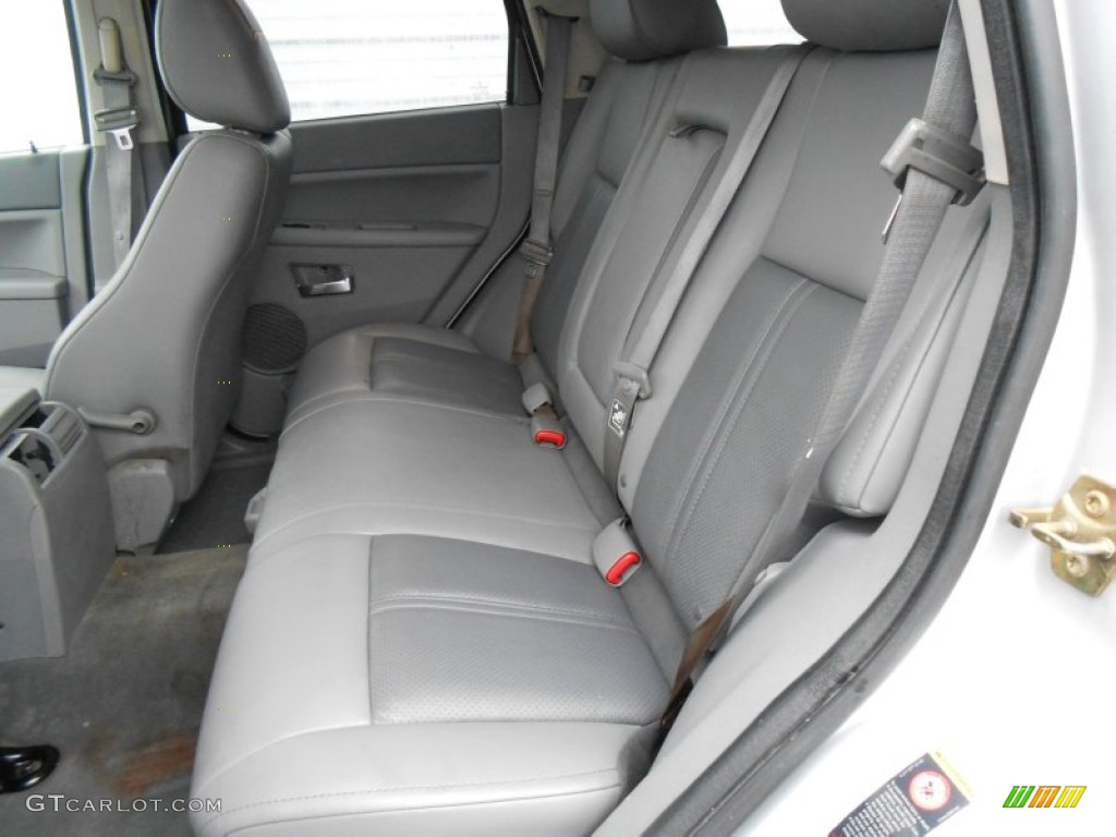 Medium Slate Gray Interior 2005 Jeep Grand Cherokee Limited Photo #77132630