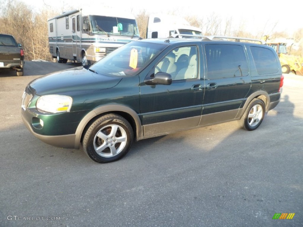 Emerald Green Metallic 2005 Pontiac Montana SV6 FWD Exterior Photo #77132864