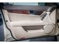 Almond/Mocha 2010 Mercedes-Benz C 300 Luxury Door Panel