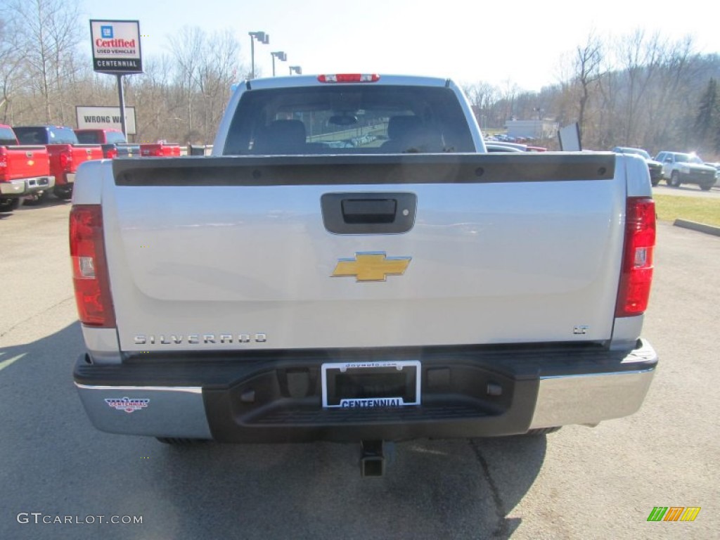 2013 Silverado 1500 LT Extended Cab 4x4 - Silver Ice Metallic / Ebony photo #5