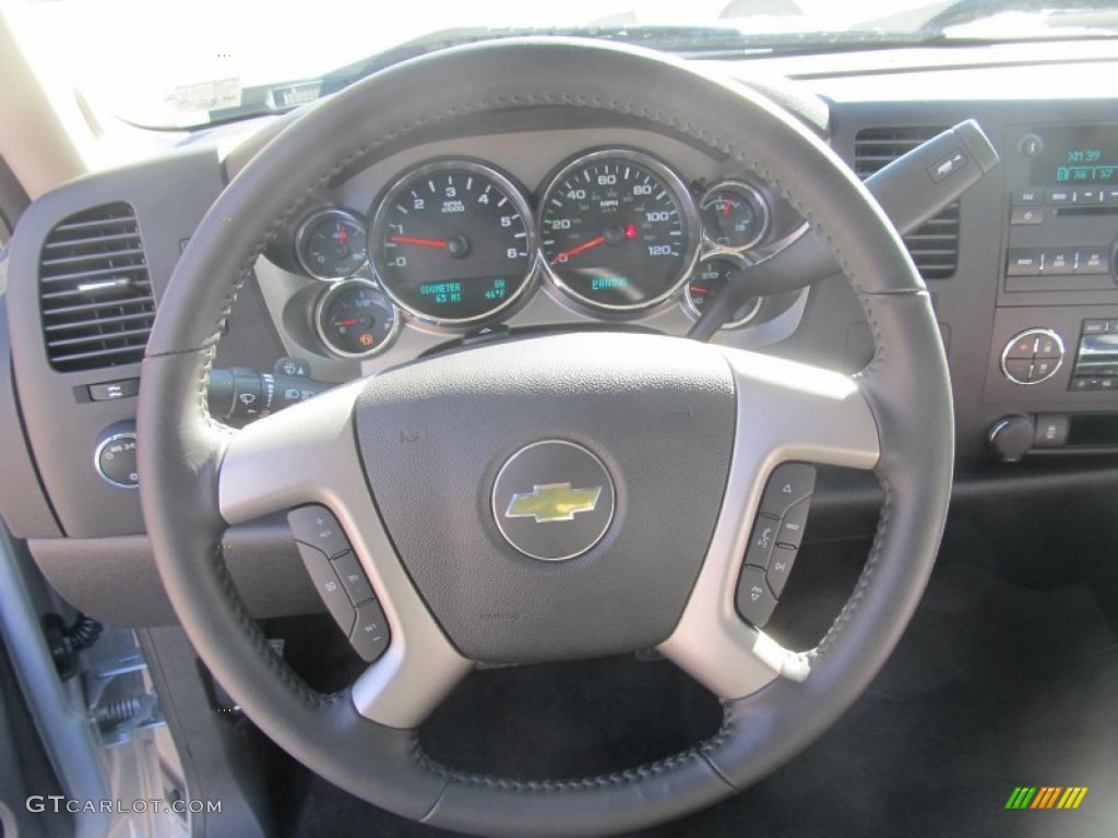 2013 Silverado 1500 LT Extended Cab 4x4 - Silver Ice Metallic / Ebony photo #15