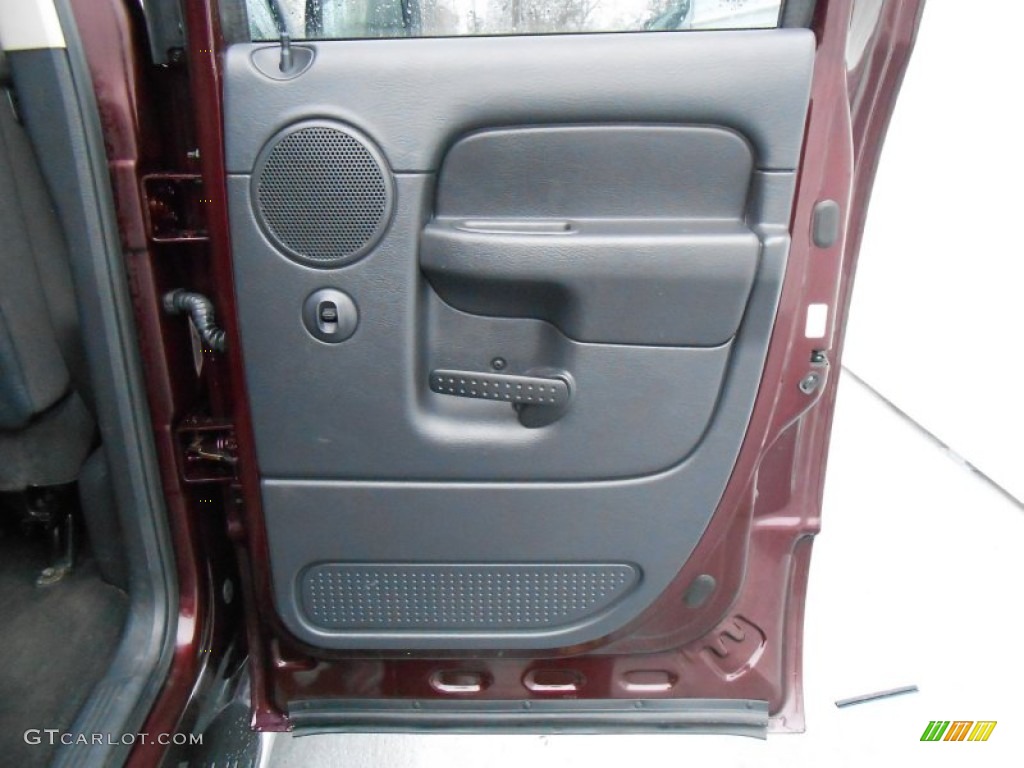2004 Ram 1500 SLT Quad Cab - Deep Molten Red Pearl / Dark Slate Gray photo #25