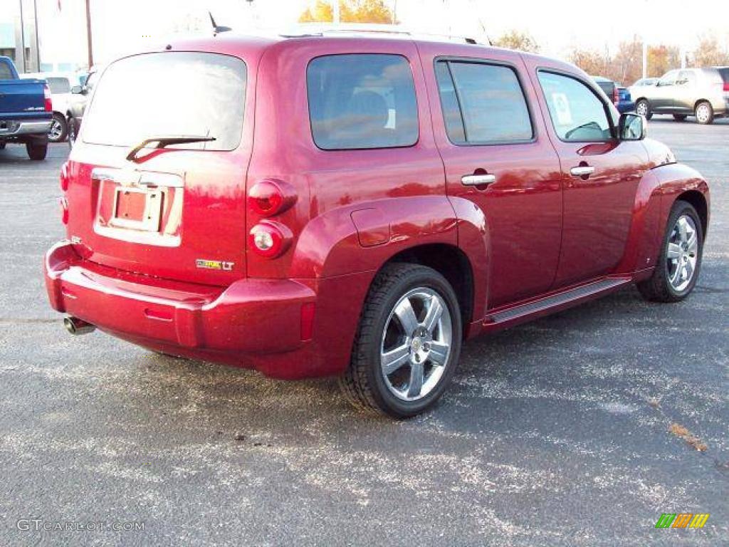 2009 HHR LT - Cardinal Red Metallic / Gray photo #3