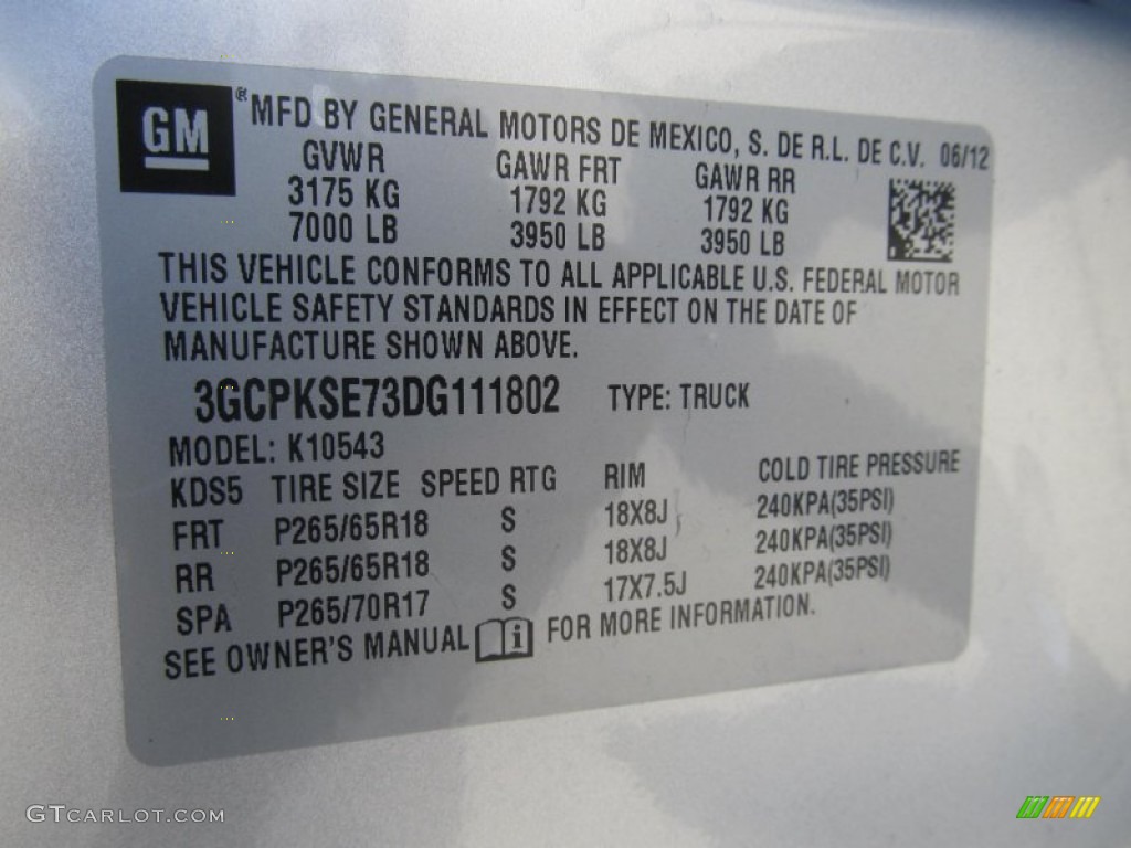 2013 Silverado 1500 LT Crew Cab 4x4 - Silver Ice Metallic / Ebony photo #19