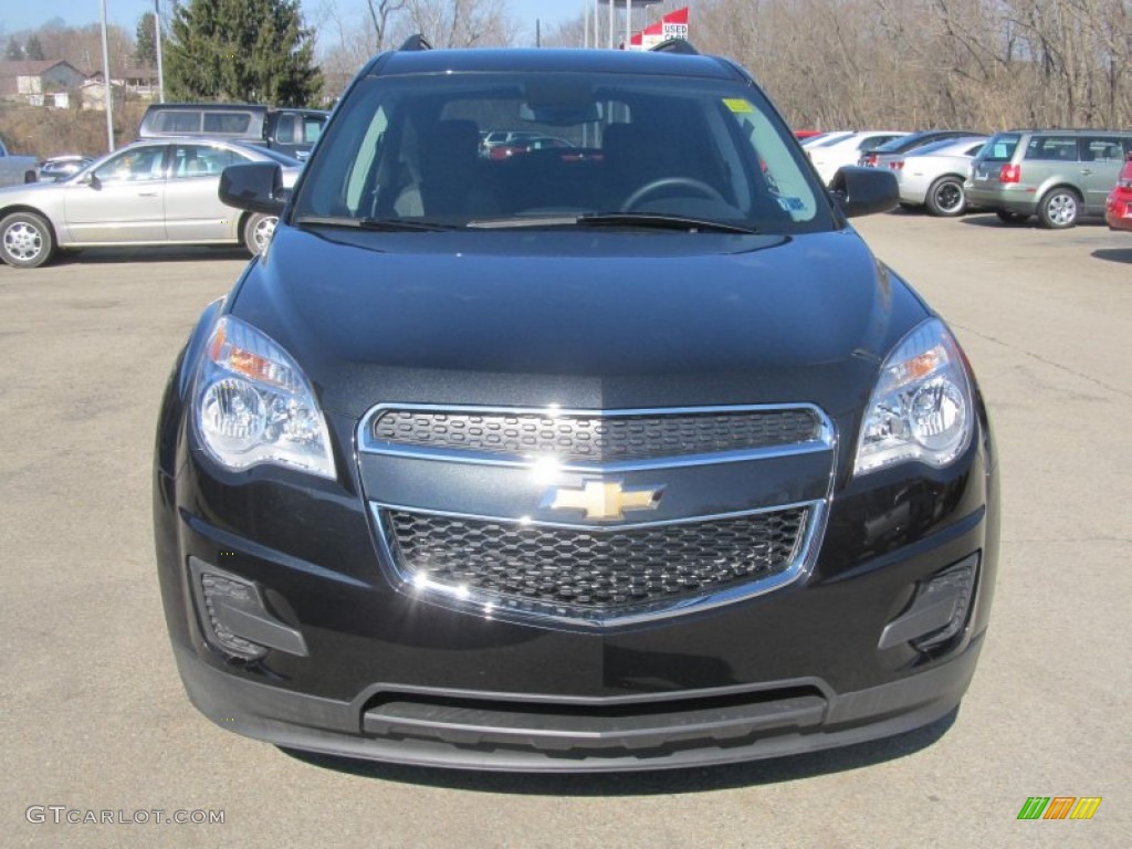 2013 Equinox LT AWD - Black Granite Metallic / Jet Black photo #10