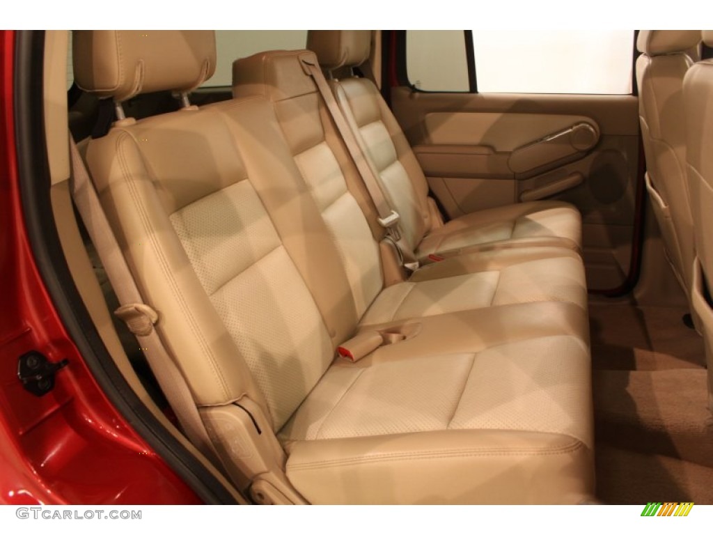 2007 Mountaineer AWD - Vivid Red / Camel photo #13