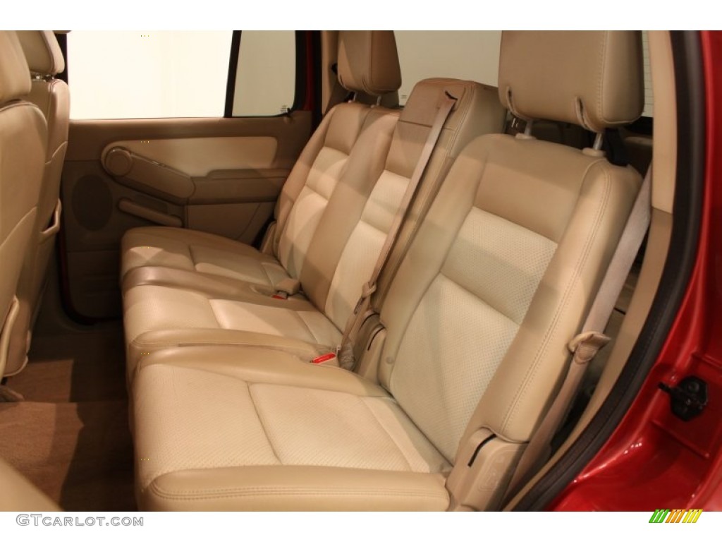 2007 Mountaineer AWD - Vivid Red / Camel photo #14