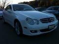 2009 Arctic White Mercedes-Benz CLK 350 Coupe  photo #1