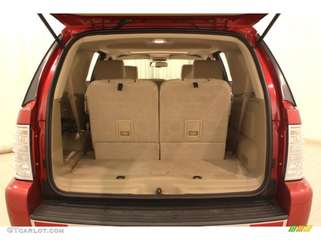 2007 Mountaineer AWD - Vivid Red / Camel photo #16
