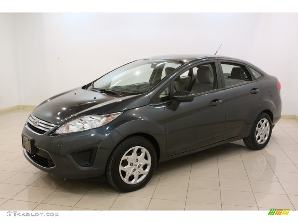 Monterey Grey Metallic 2011 Ford Fiesta SE Sedan Exterior Photo #77134869