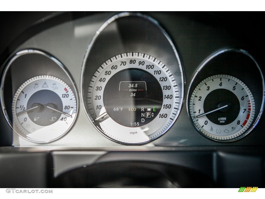 2013 Mercedes-Benz GLK 350 Gauges Photo #77135048