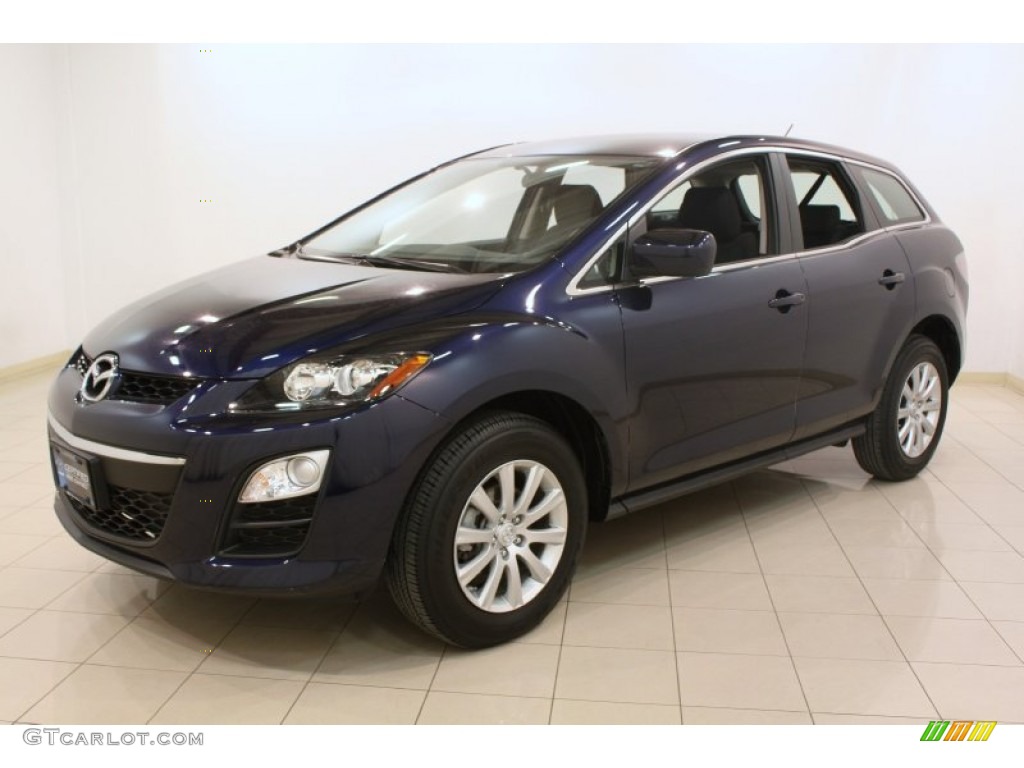 Stormy Blue Mica 2011 Mazda CX-7 i SV Exterior Photo #77135173
