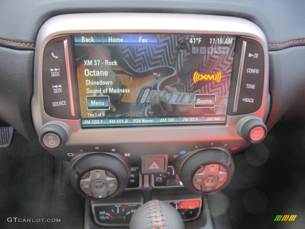 2013 Chevrolet Camaro LT/RS Coupe Controls Photo #77135198