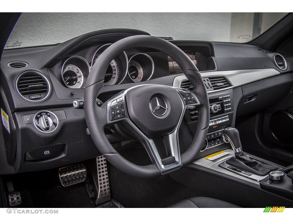 2013 Mercedes-Benz C 250 Sport Black Dashboard Photo #77135309
